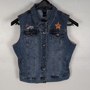 Disney Pixar Her Universe Toy Story Woody Denim Vest